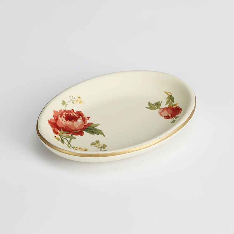 Yellowish Rose Resin Bathroom Accessories Manufacturer