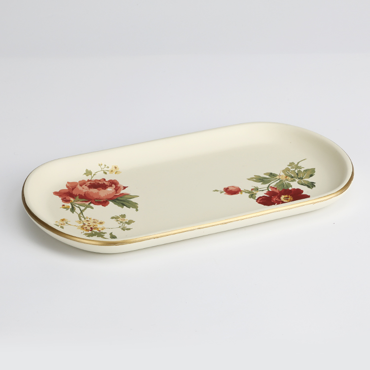 Yellowish Rose Resin Bathroom Accessories Manufacturer