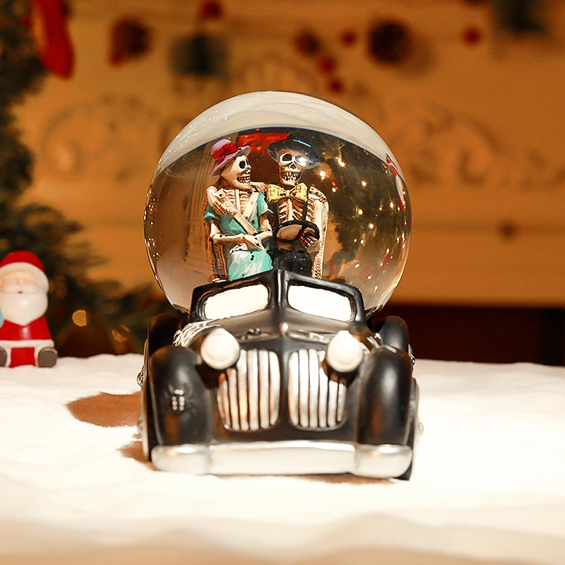 Ghost Wedding Halloween Snow Globe Manufacturer