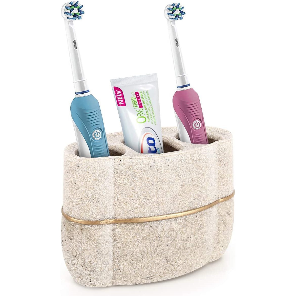 Bathroom Resin Toothbrush Organizer Manufacturer