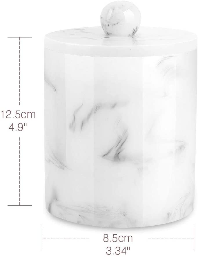 Round Shape Resin Cotton Jar Manufacturer