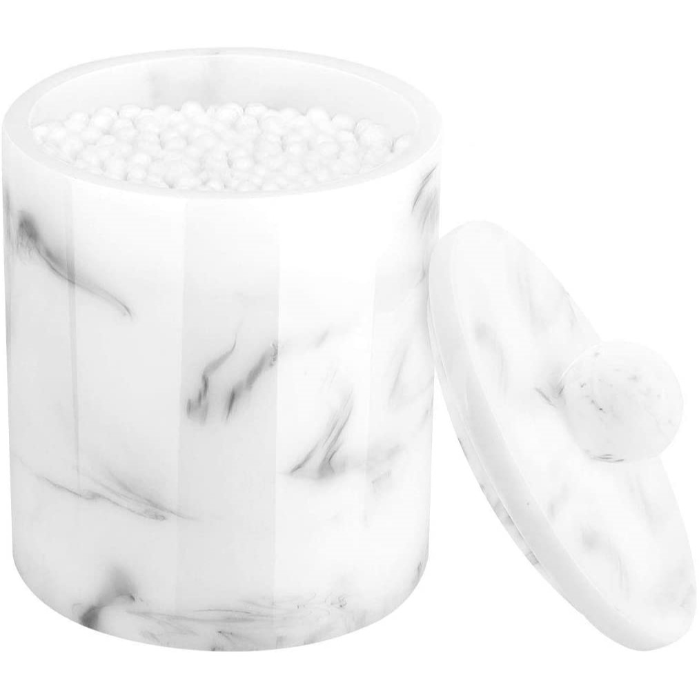 Round Shape Resin Cotton Jar Manufacturer