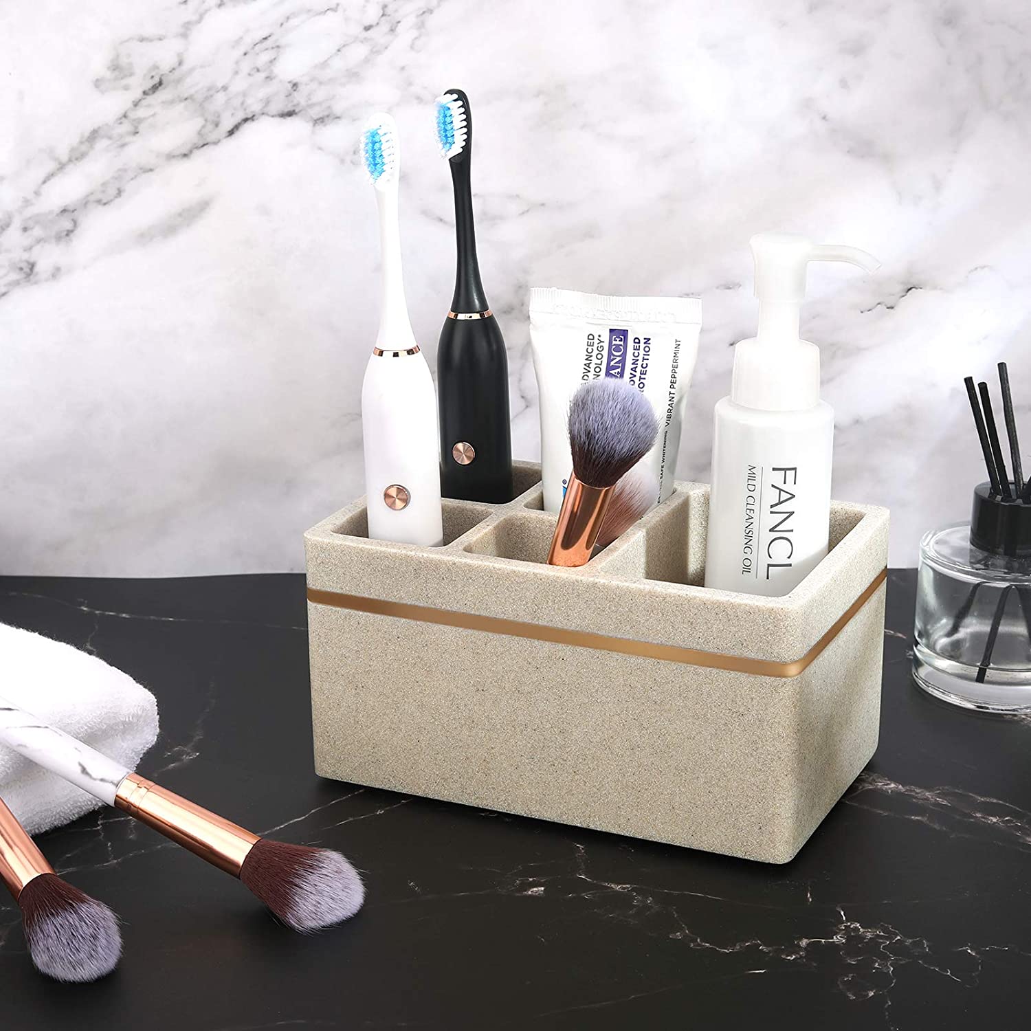 5 Slots Desktop Tooth Brush Gatherer Manufacturer