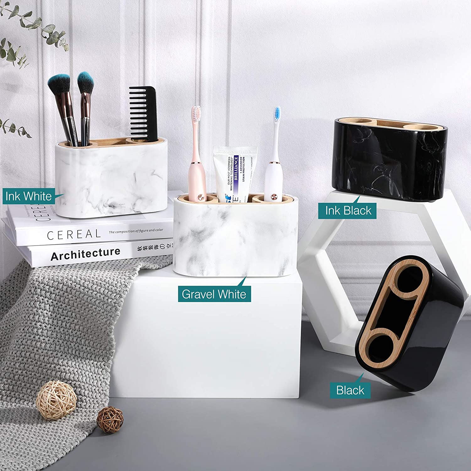 Caddy 3 Slots Toothbrush Holder Manufacturer