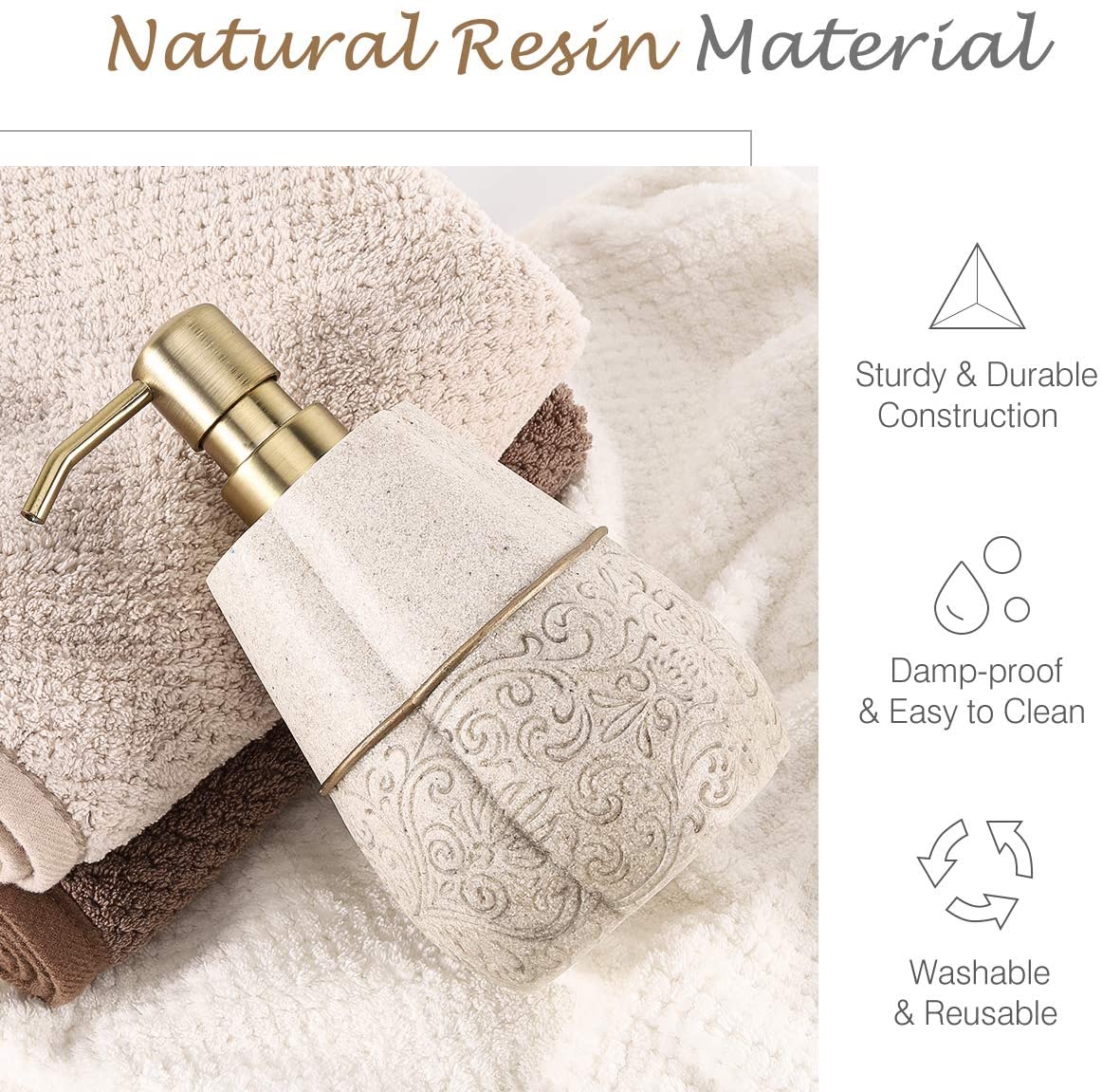 Resin Lotion Pump Bottle Manufacturer