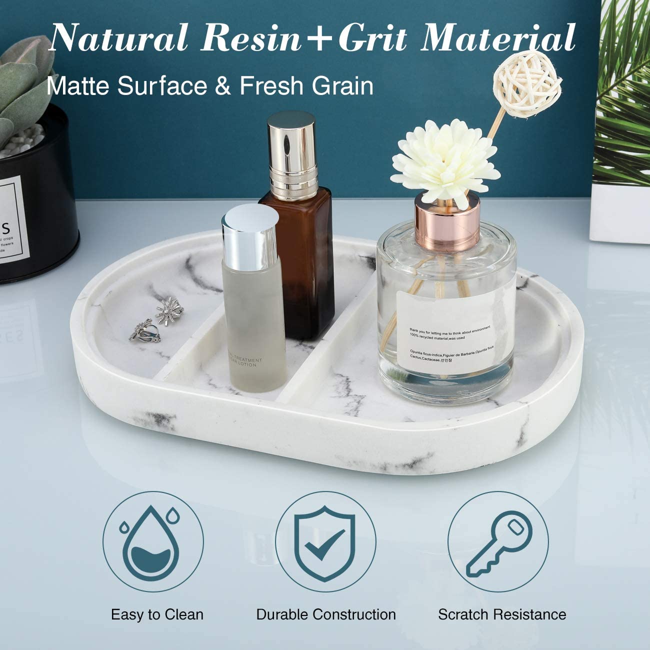 Resin 3-Slot Grit Perfume Organizer Manufacturer