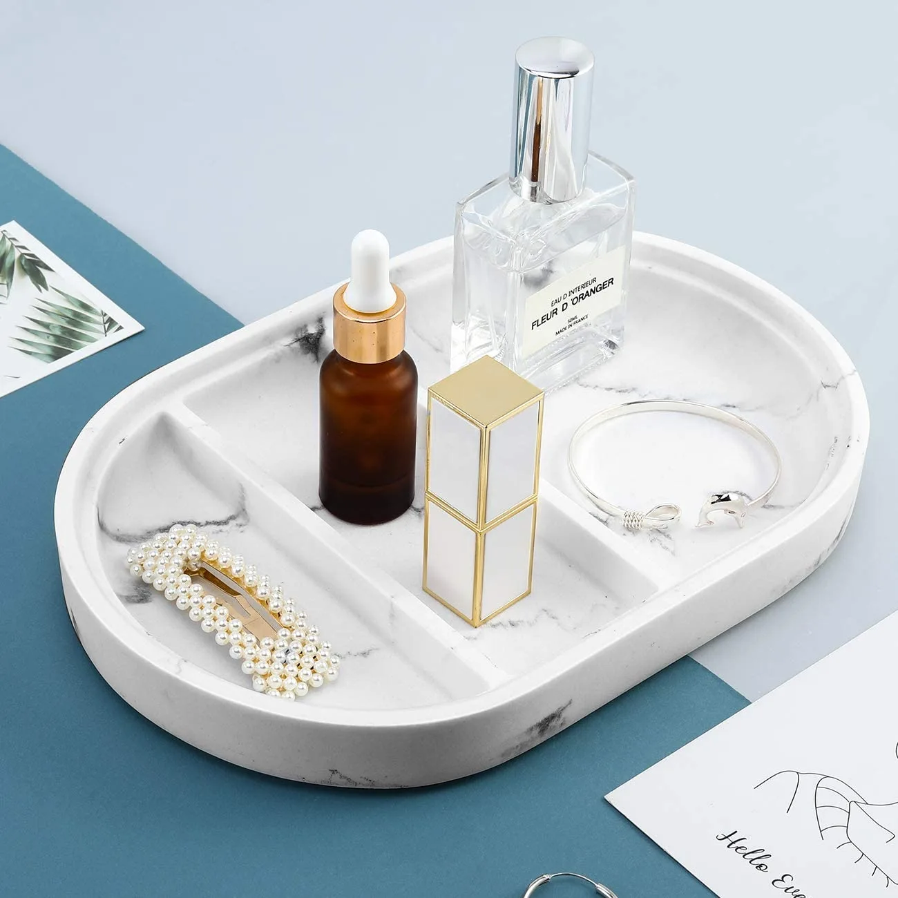 Resin 3-Slot Grit Perfume Organizer Manufacturer