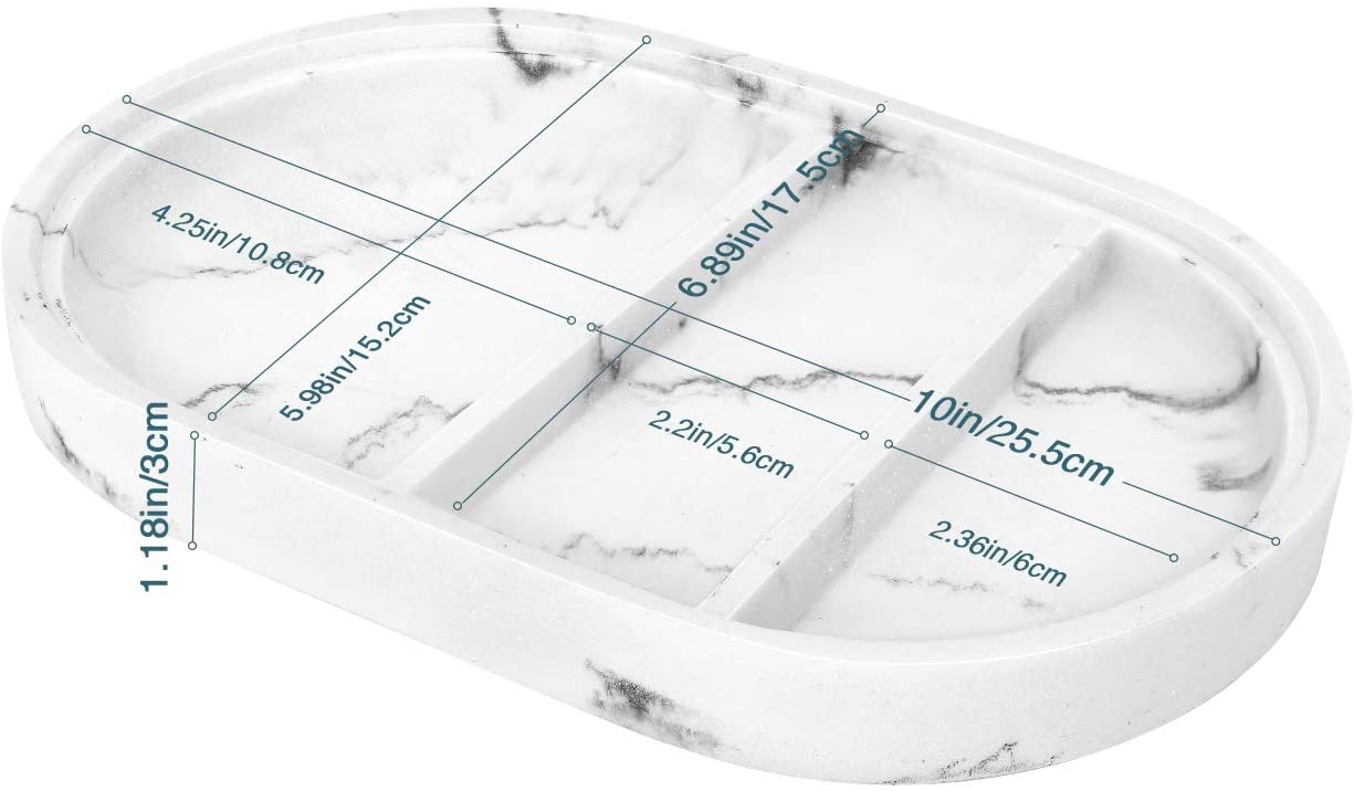 Resin 3-Slot Grit Perfume Organizer Manufacturer