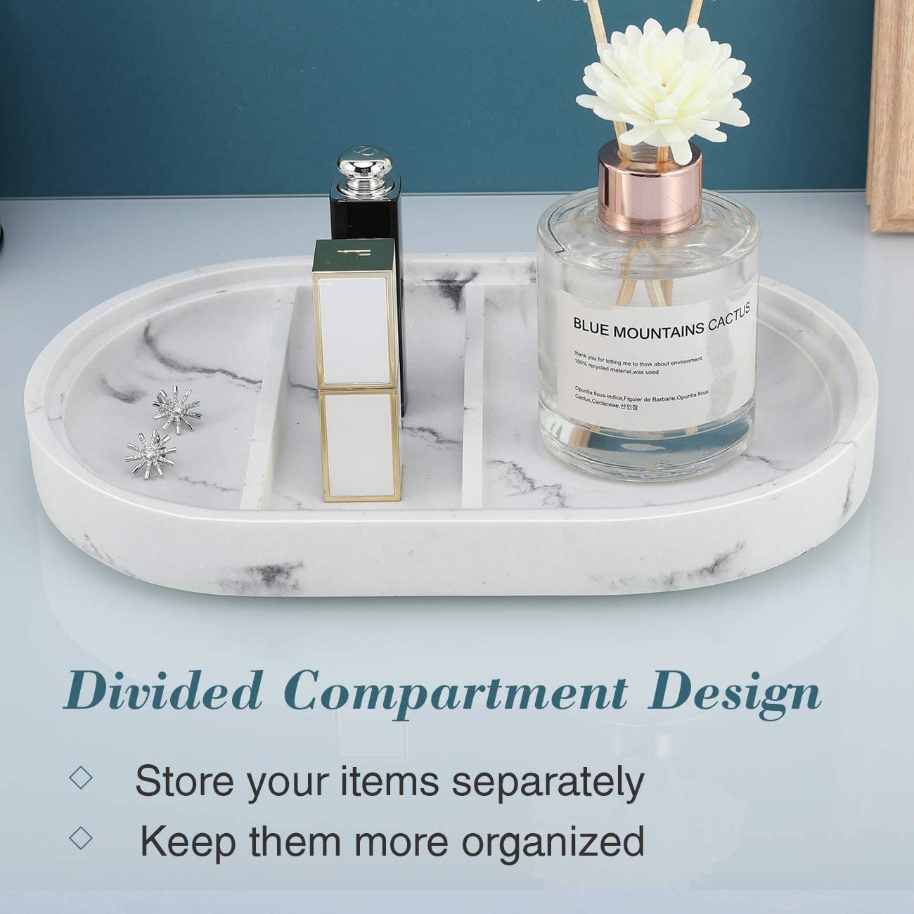 Resin 3-Slot Grit Perfume Organizer Manufacturer
