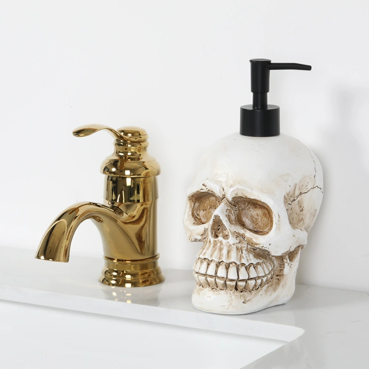 Resin Halloween Skull Bathroom Sets Manufacturer