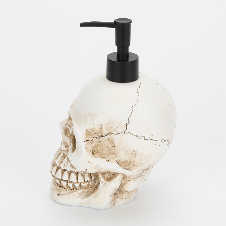 Resin Halloween Skull Bathroom Sets Manufacturer