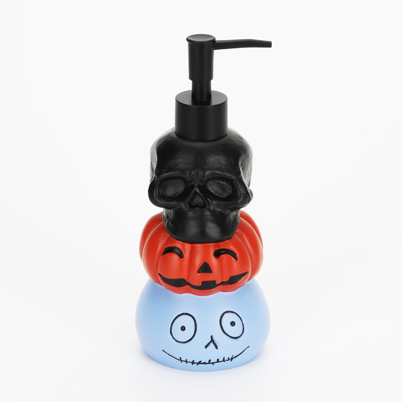 Resin Halloween Skull Bathroom Sets Manufacturer