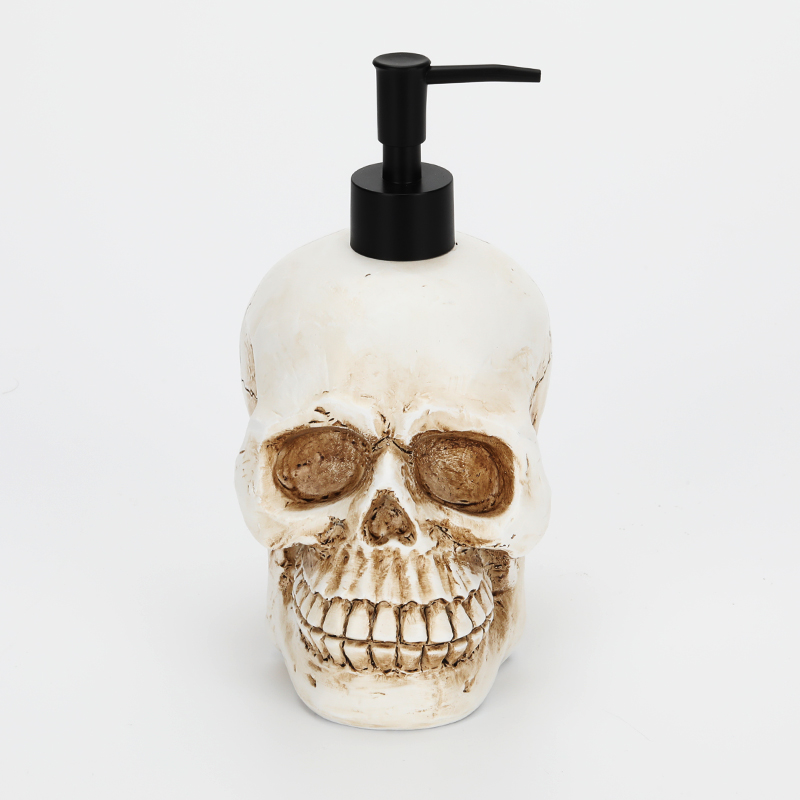 Resin Halloween Skull Bathroom Sets Manufacturer