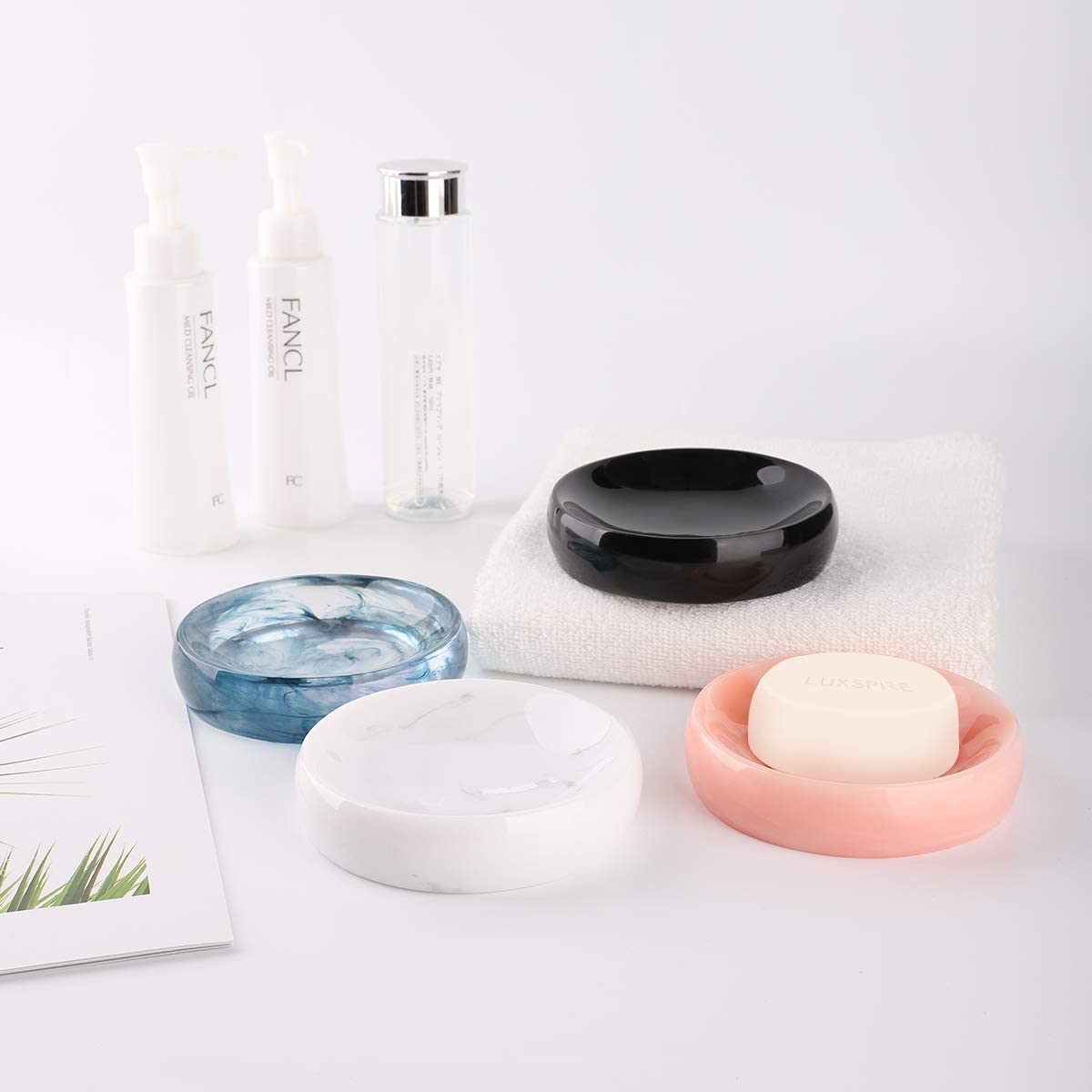 Bathtub Round Resin Soap Holder Manufacturer