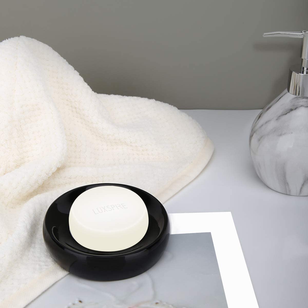 Bathtub Round Resin Soap Holder Manufacturer