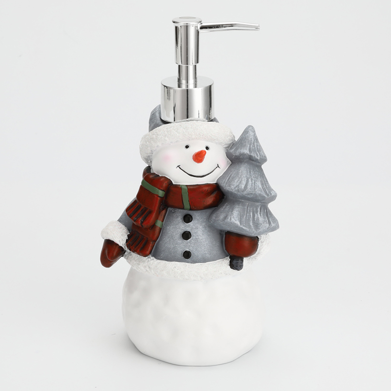 Santa Snowman Tabletop Lotion Bottle Manufacturer