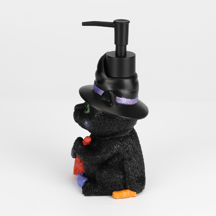 Cute Black Kitty Soap Dispenser Manufacturer