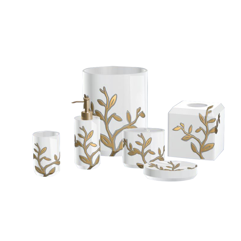Golden Branch Resin Refillable Shampoo Sets Manufacturer
