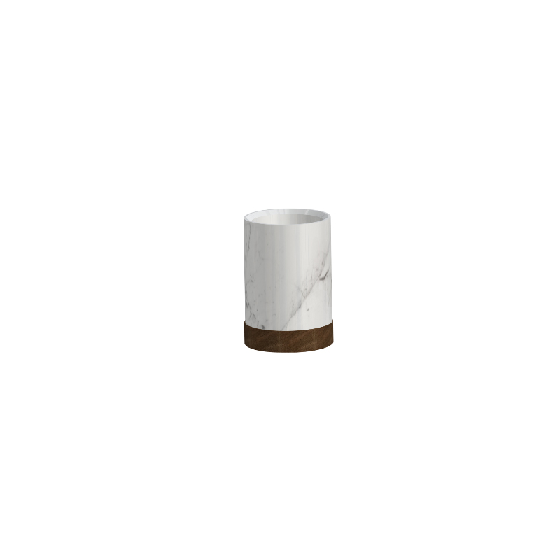 Wooden Pattern Resin Bathroom Accessories Manufacturer
