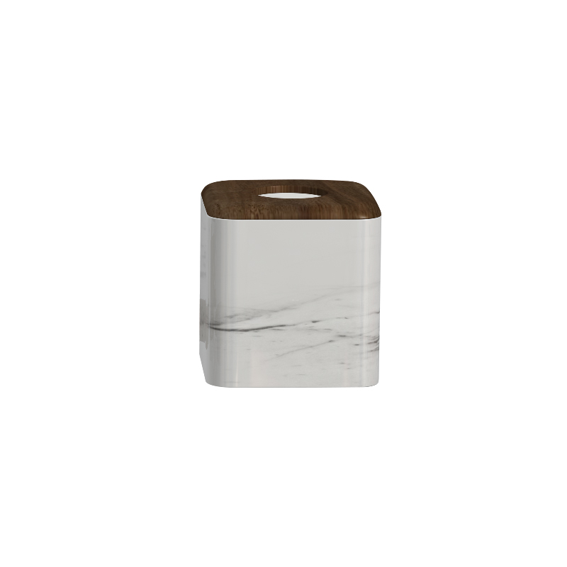 Wooden Pattern Resin Bathroom Accessories Manufacturer