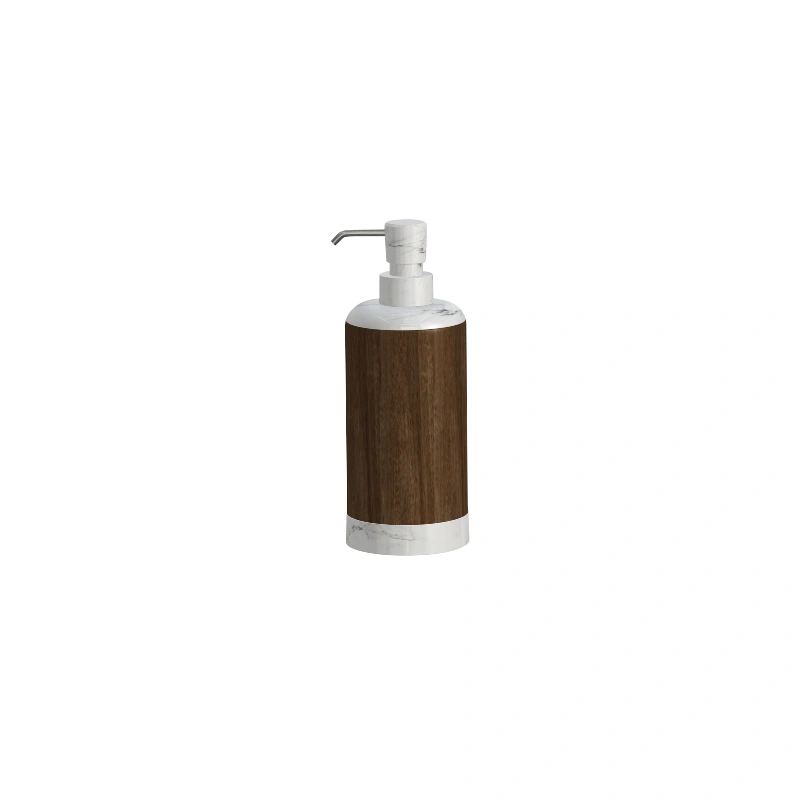 Wooden Pattern Resin Bathroom Accessories Manufacturer