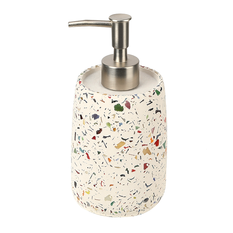 Cement Terrazzo Soap Bottle Manufacturer