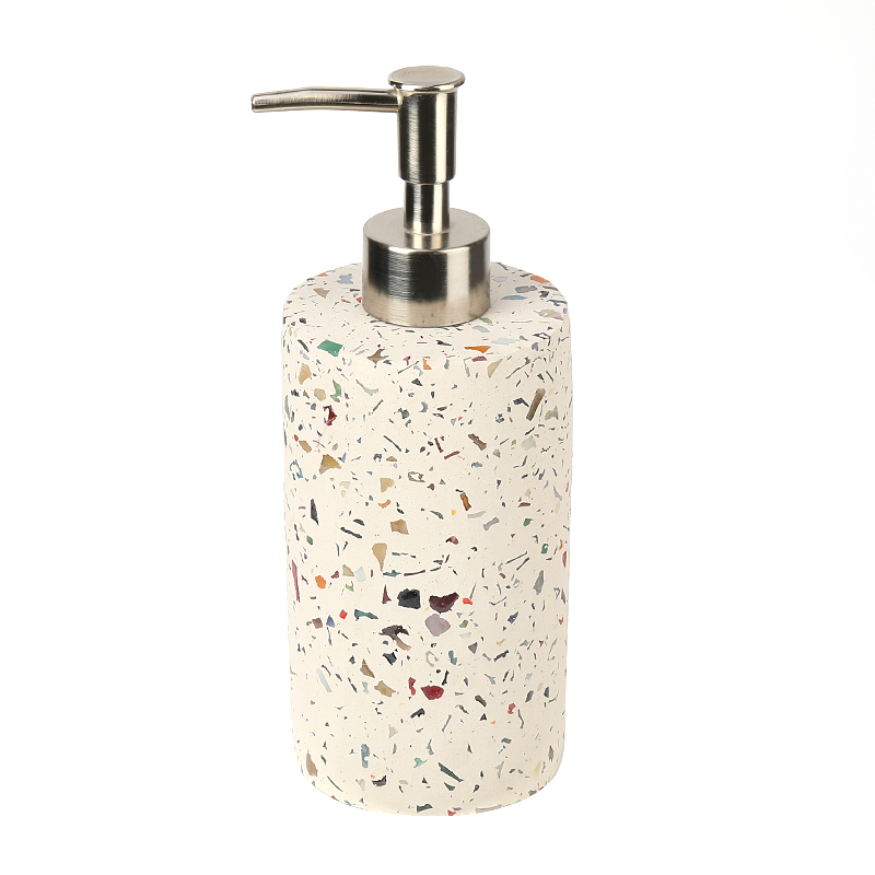Cement Terrazzo Soap Bottle Manufacturer