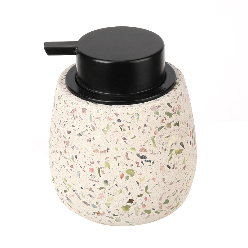 Cement Terrazzo Soap Bottle Manufacturer