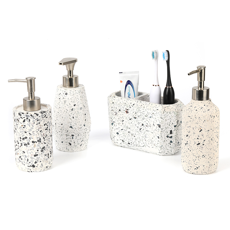 Terrazzo Cement Bathroom Dispenser Manufacturer