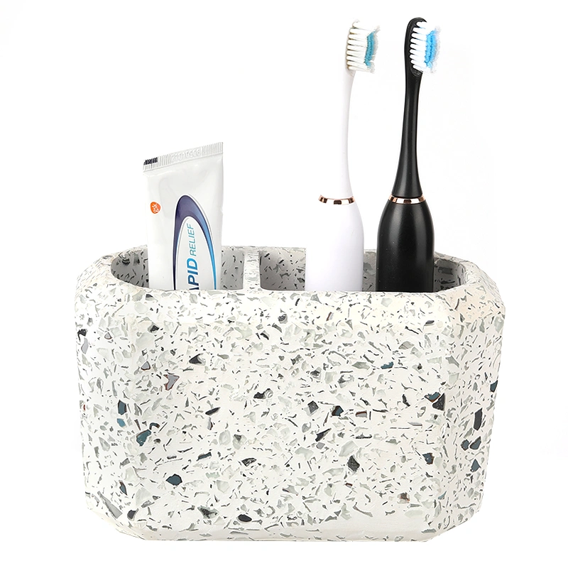 Cement Bathroom Accessories Toothbrush Storage Manufacturer