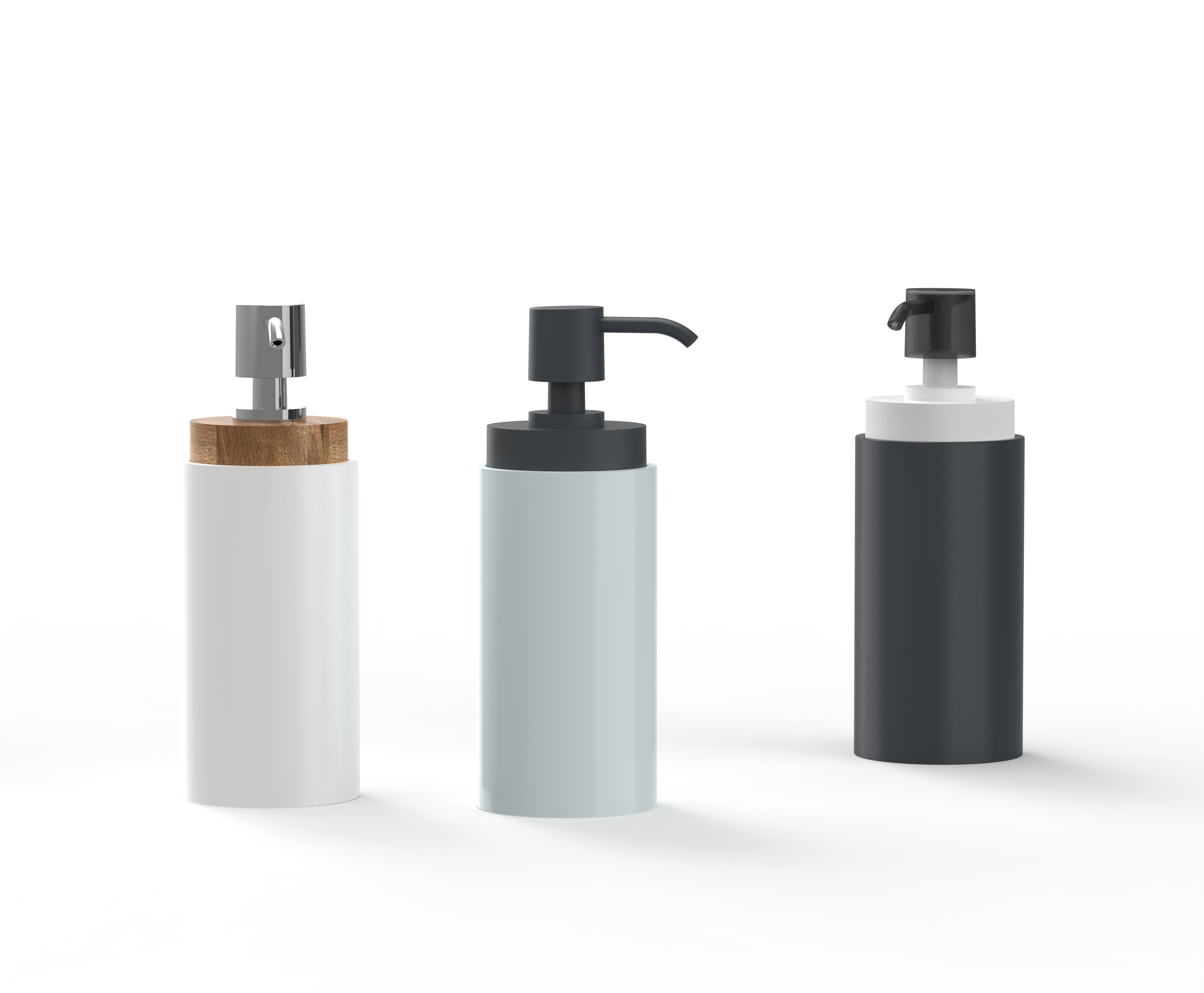 Cylinder Resin Hand Lotion Dispenser Manufacturer