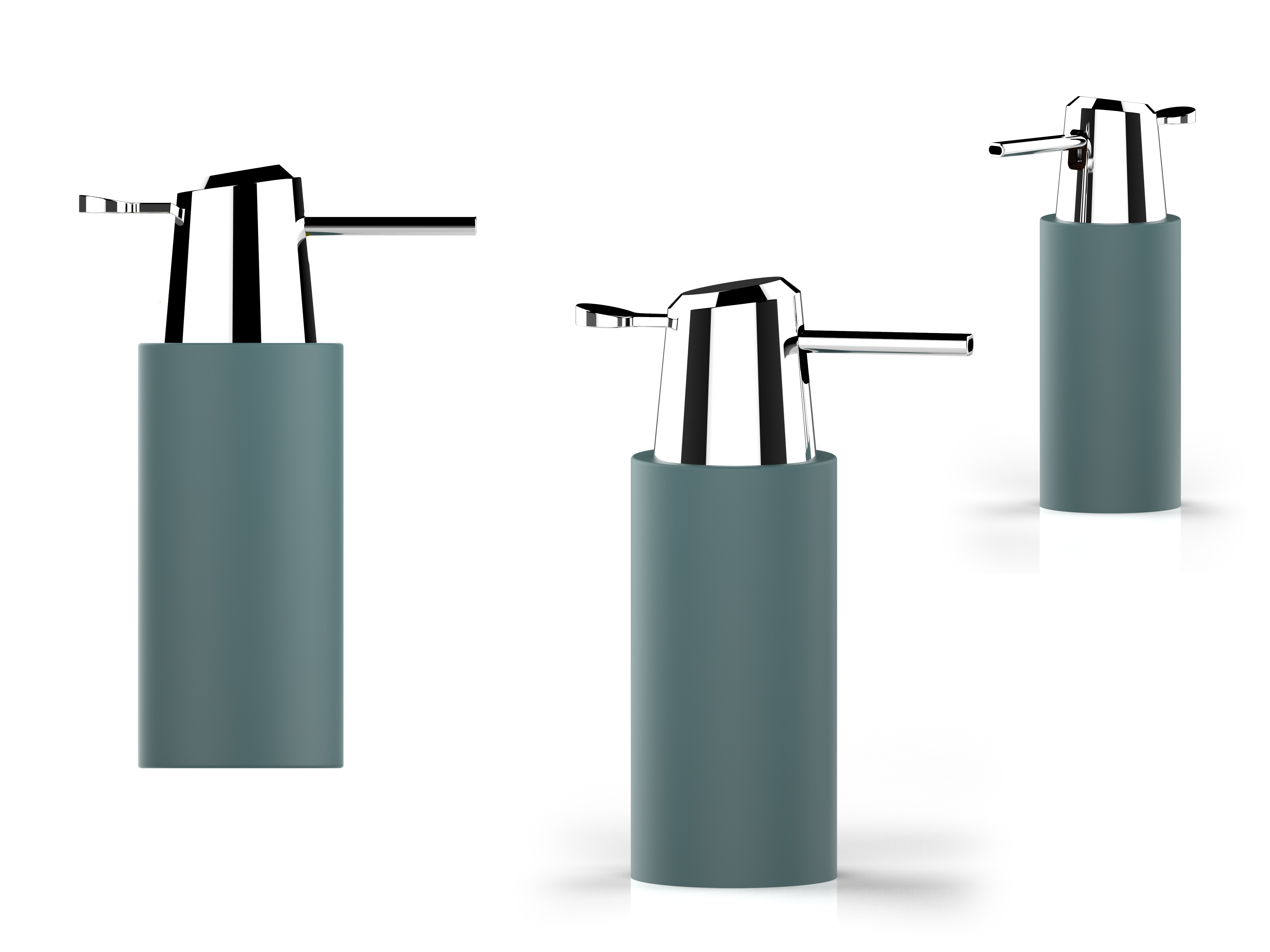 Clear Resin Soap Dispenser Set Manufacturer