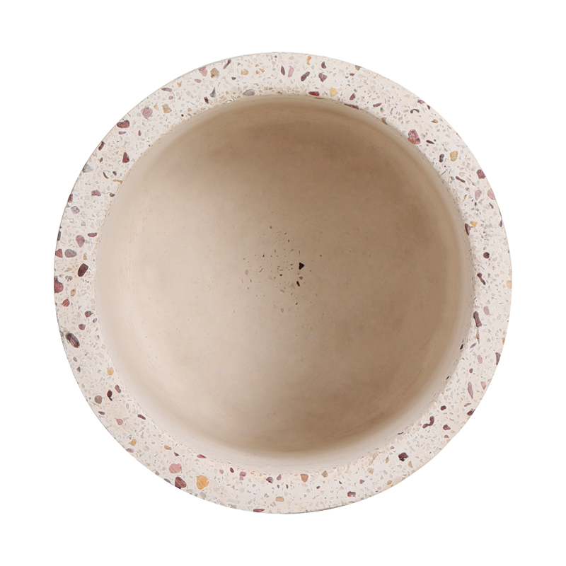 White Terrazzo Outdoor Planter Manufacturer