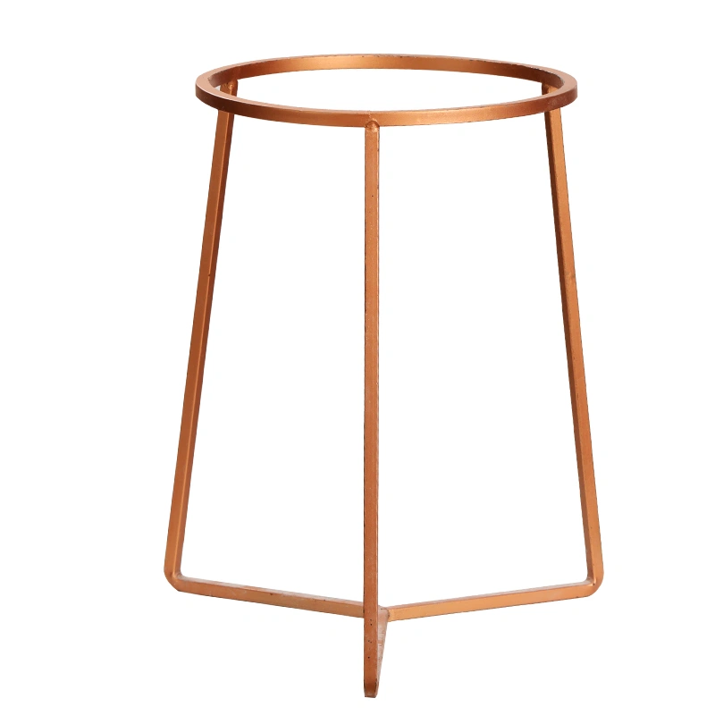 Golden Metal Stand Indoor Planter Manufacturer