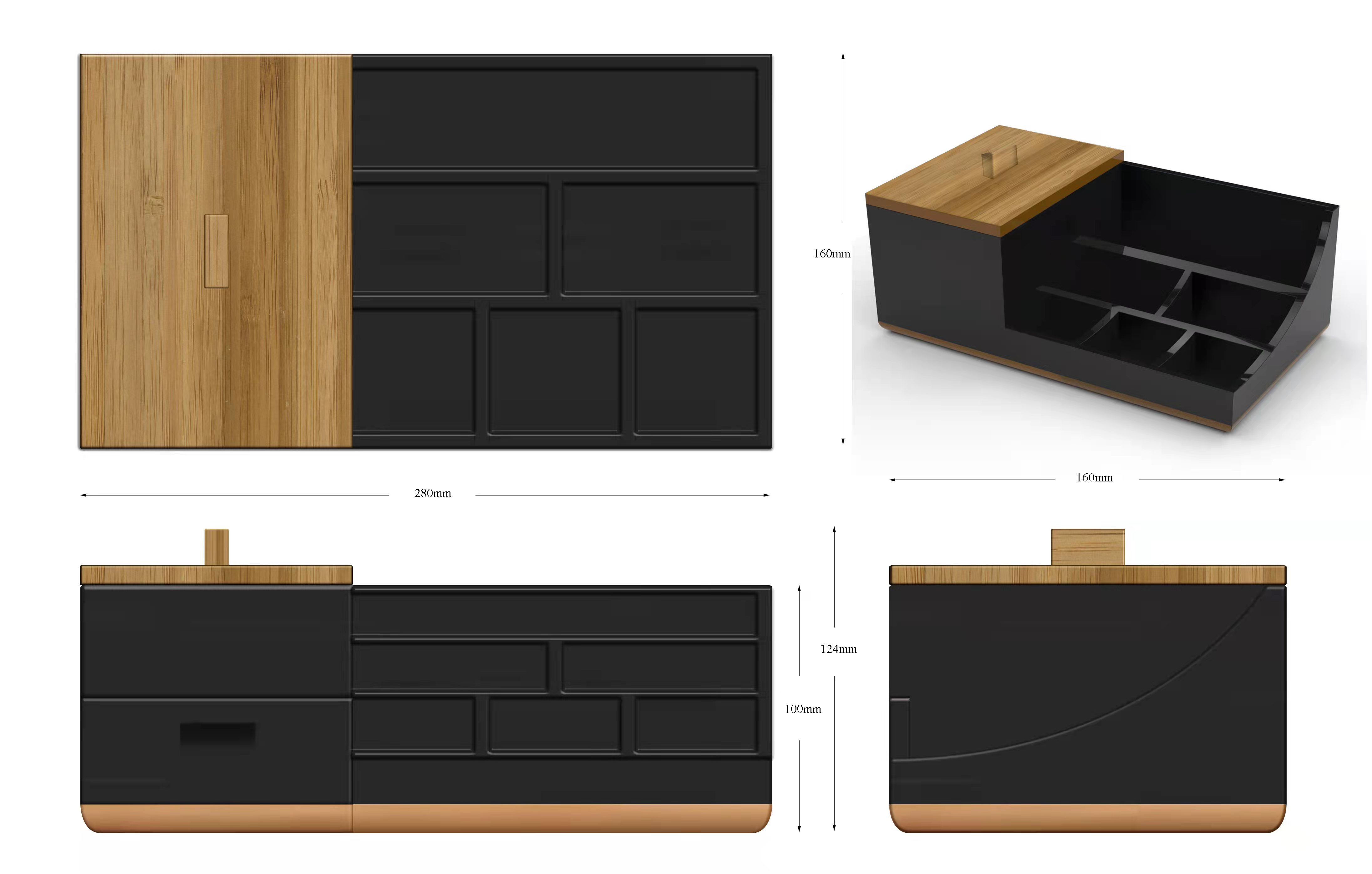 Desktop Multi Grid Organizer Manufacturer