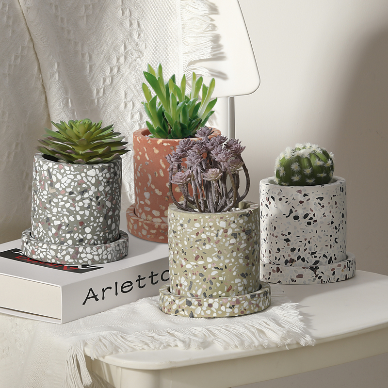 Indoor Outdoor Concrete Plant Pot Manufacturer