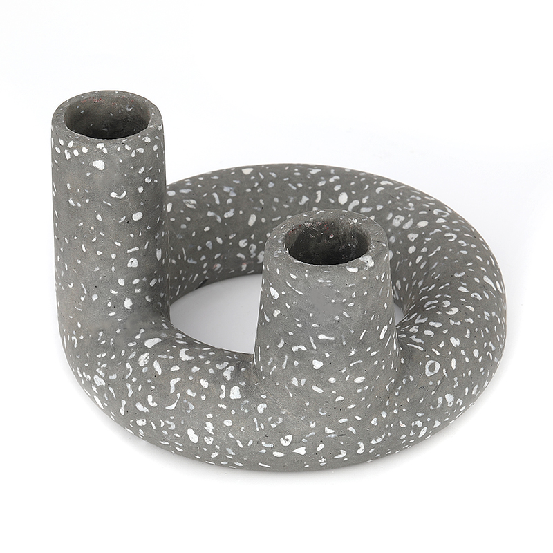 Two-hole Round Shape Candlestick Manufacturer