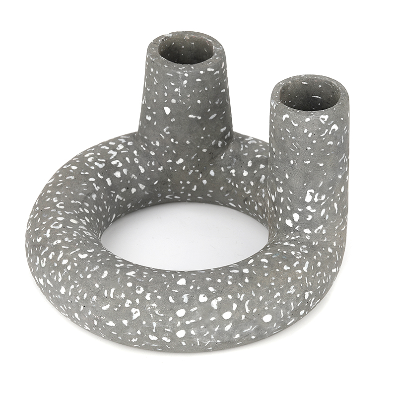 Two-hole Round Shape Candlestick Manufacturer
