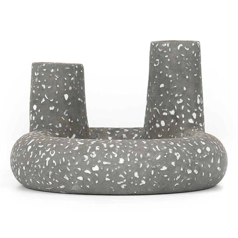 Two-hole Round Shape Candlestick Manufacturer