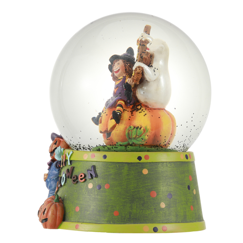 Witch Pumpkin Snow Globes Manufacturer