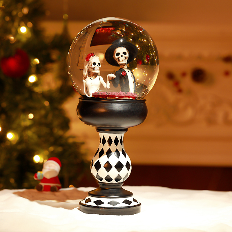 Skull Halloween Snow Globe Manufacturer