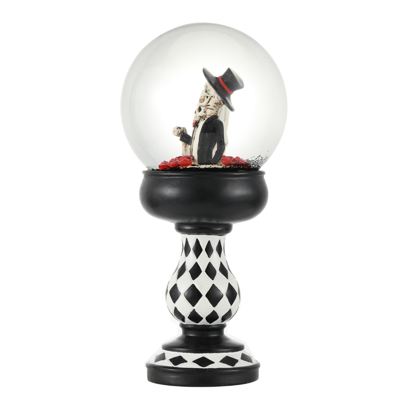 Skull Halloween Snow Globe Manufacturer