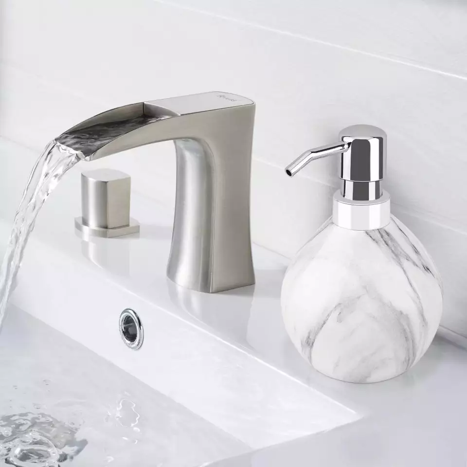 Cylinder Shaped Marble Lotion Dispenser Manufacturer