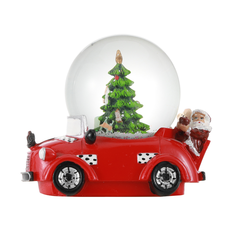 Resin Car Shap Base Snow Dancer Globe Manufacturer