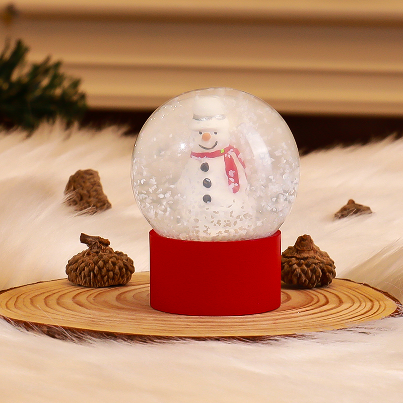 Glass Blowing Snowman Crystal Ball Manufacturer