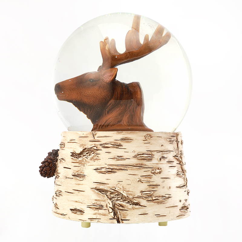 Brown Deer Snow Musical Box Manufacturer