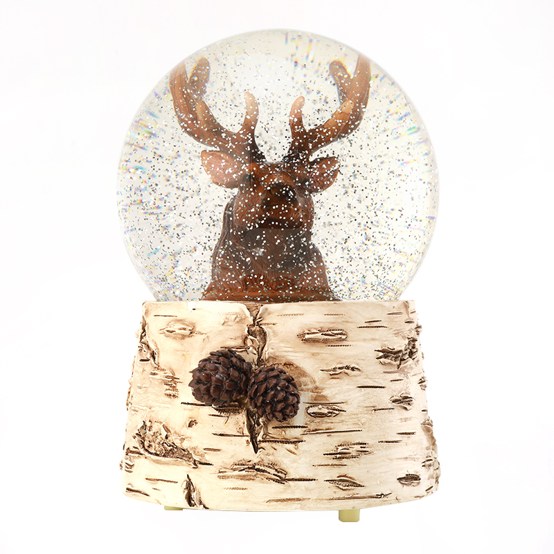 Brown Deer Snow Musical Box Manufacturer