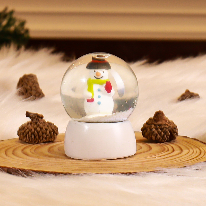 Glass Blowing Snowman Crystal Ball manufacturer
