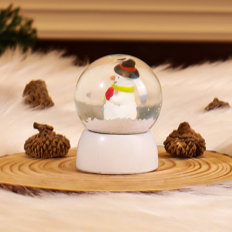 Glass Blowing Snowman Crystal Ball manufacturer
