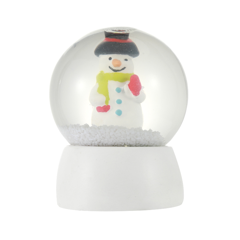 Glass Blowing Snowman Crystal Ball manufacturer